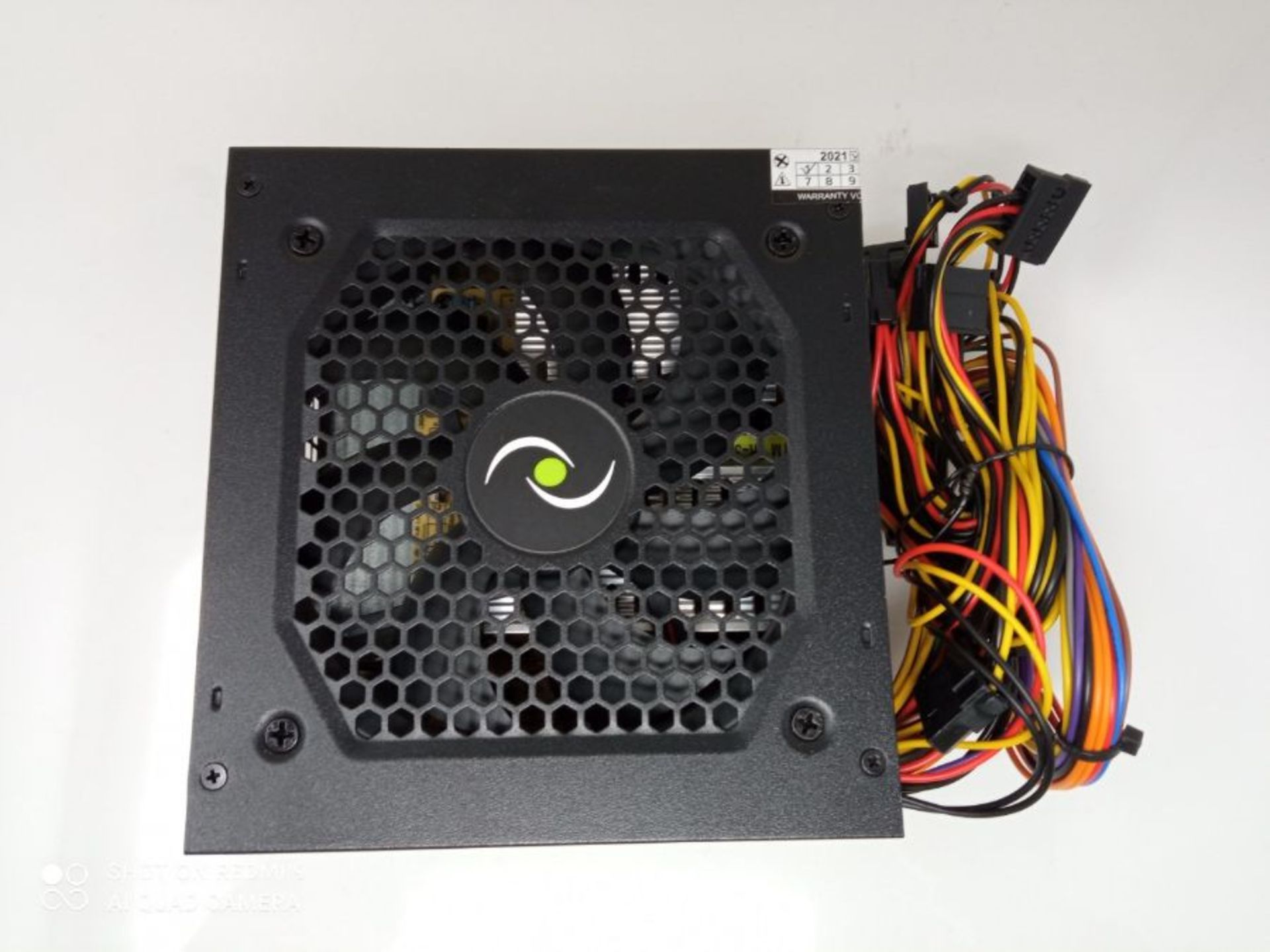 Tecnoware ATX 650 W Power Supply for PC - Silent 12 cm Fan - Connectors 3 x SATA, 1 x - Image 3 of 3