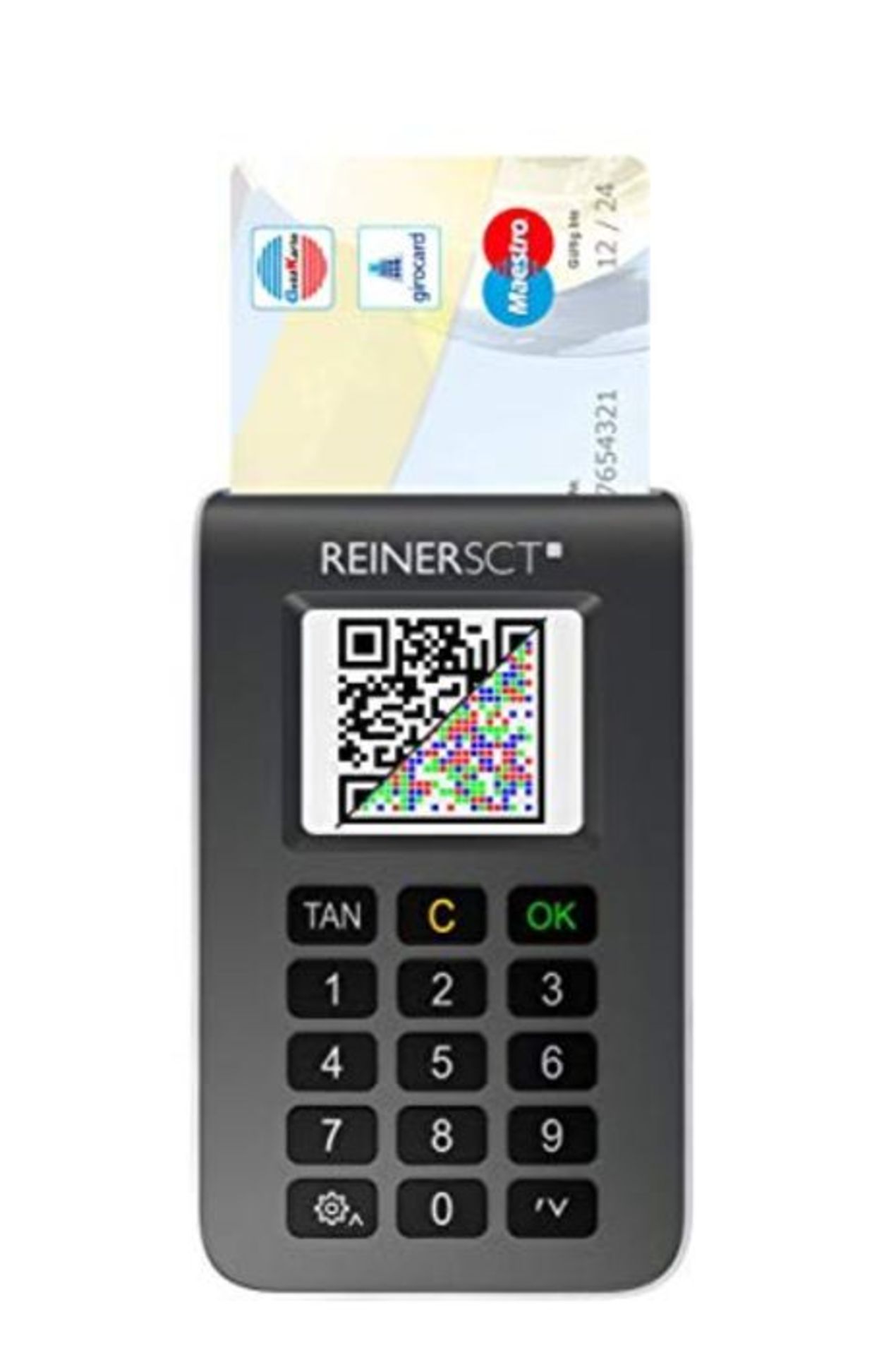 REINER SCT tanJack photo QR I Chip Tan Generator für Online Banking