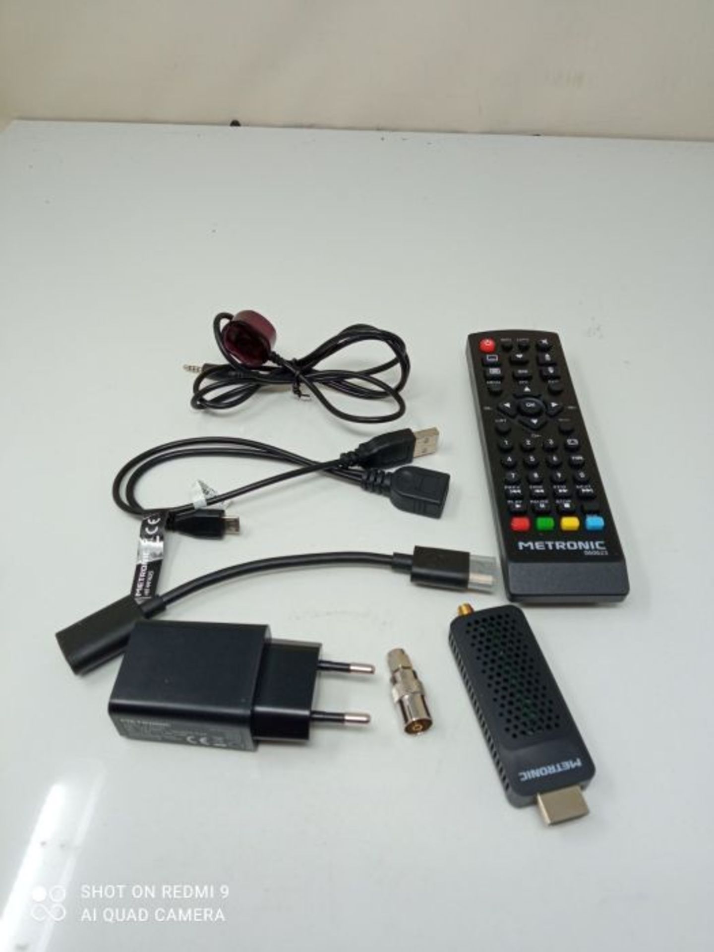 Metronic 441625 Decoder Sintonizzatore Ricevitore TDT DVB-T Compatibile DVB-T2 Dongle - Image 2 of 2