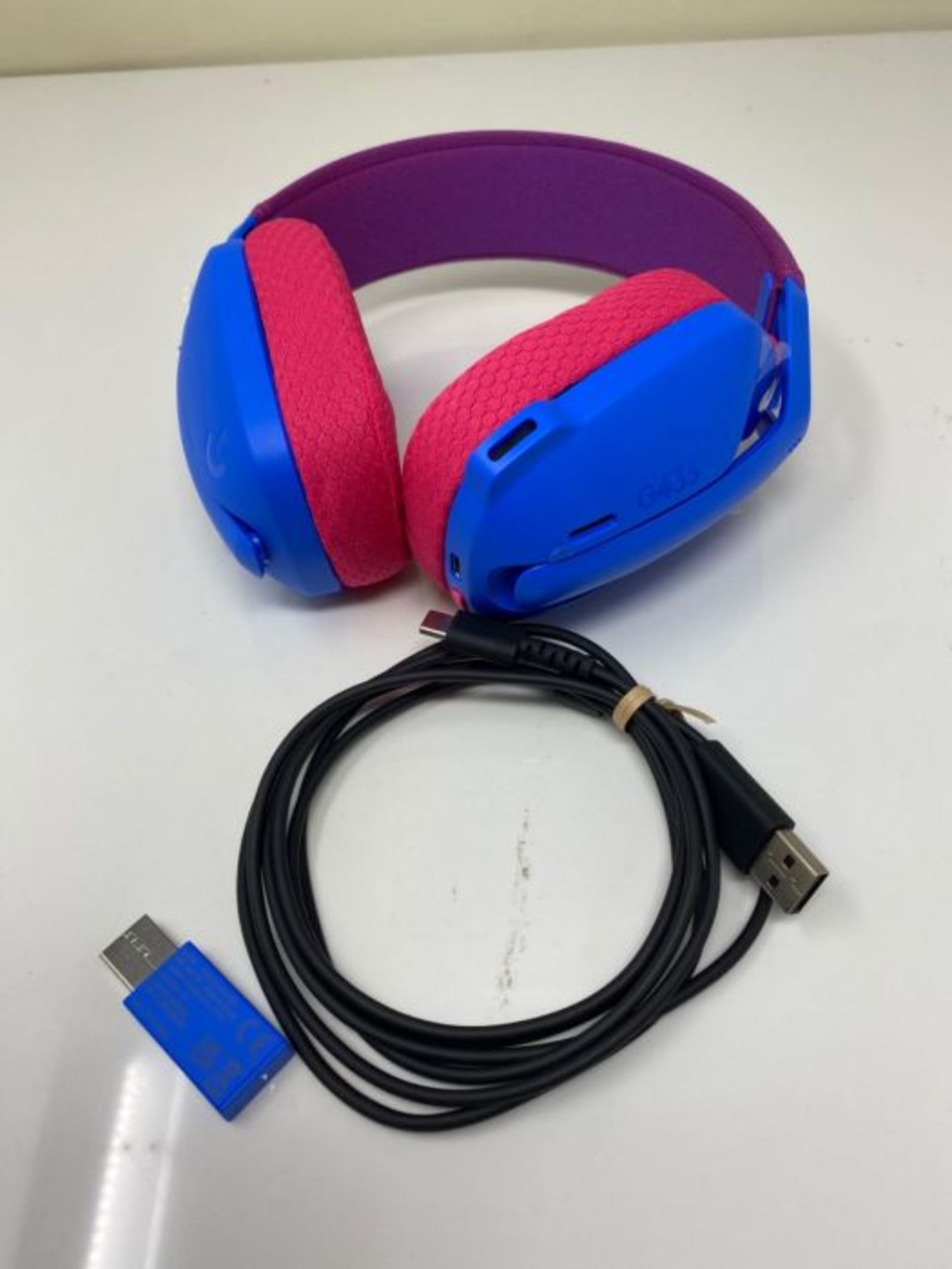RRP £68.00 Logitech G435 LIGHTSPEED & Bluetooth Wireless Gaming Headset - Ultra Lightweight 165g - Image 3 of 3