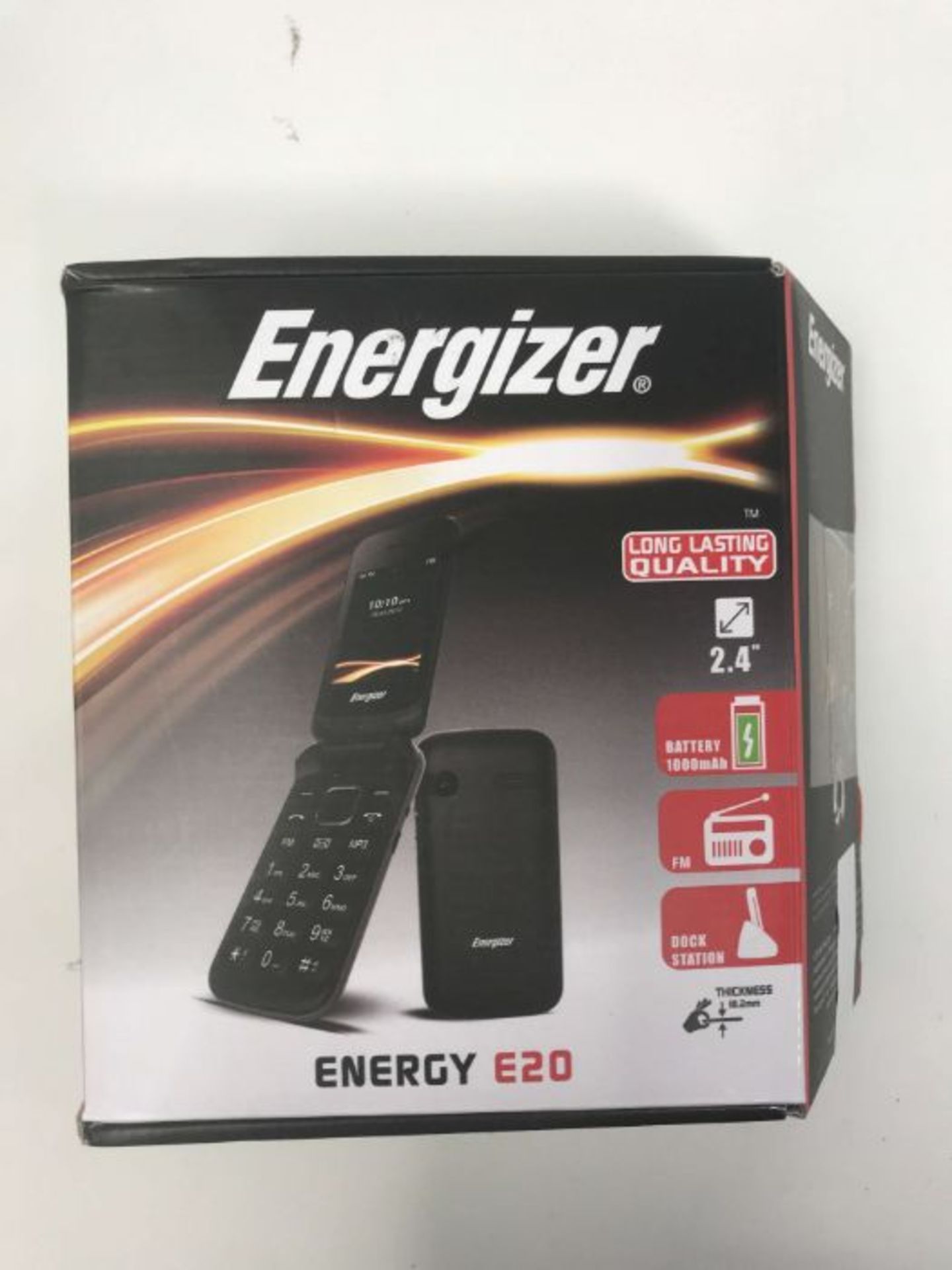 ENERGY E20 - Feature phone 2G - EU keyboard - EU/US/UK/IN plugs (Screen : 2,40 inches - Image 2 of 2