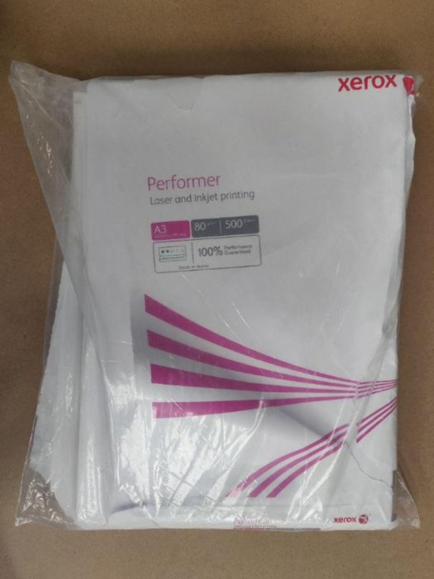 Xerox Performer Multifunctional Paper 80gsm 500 Sheets per Ream A3 White - Ref 003R905 - Image 2 of 2