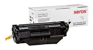 Everyday Black Standard Yield Toner from Xerox, replacement for HP Q2612A - 2000 pages