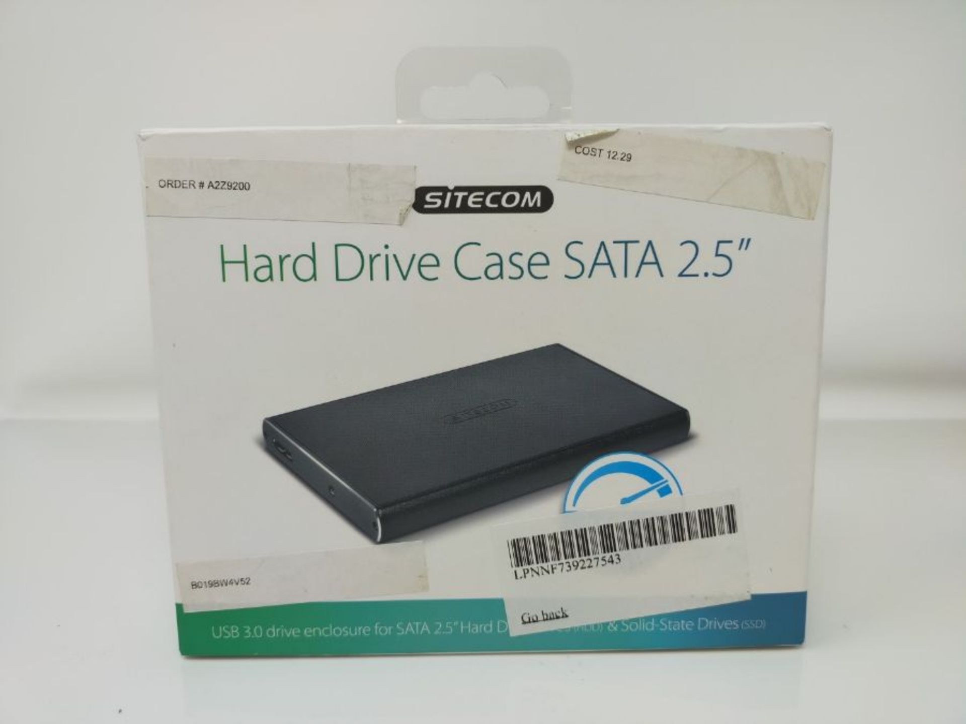 SITECOM MD-385 USB 2.0 Hard Drive SATA Enclosure Grey - Image 2 of 2