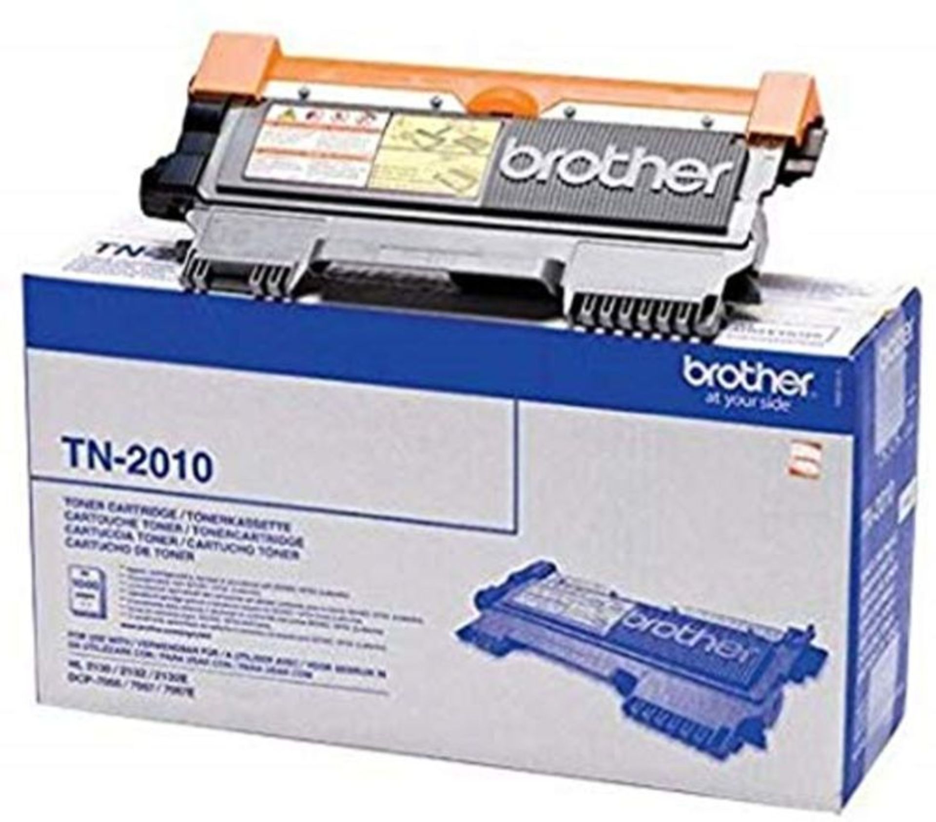 Brother TN-2010 Toner Cartridge, Black, Single Pack, Standard Yield, Includes 1 x Tone