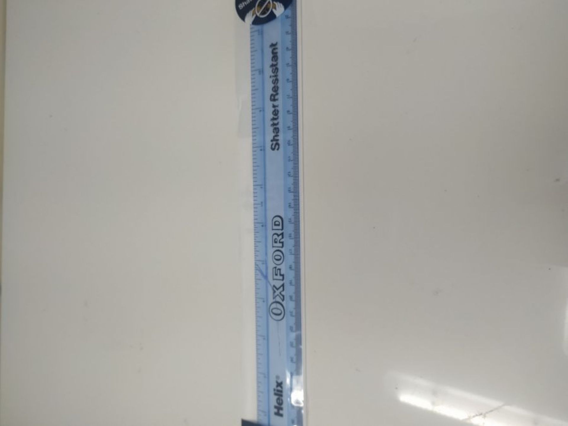 Helix Oxford 12 inch 30cm Shatter Resistant Ruler - Image 2 of 2