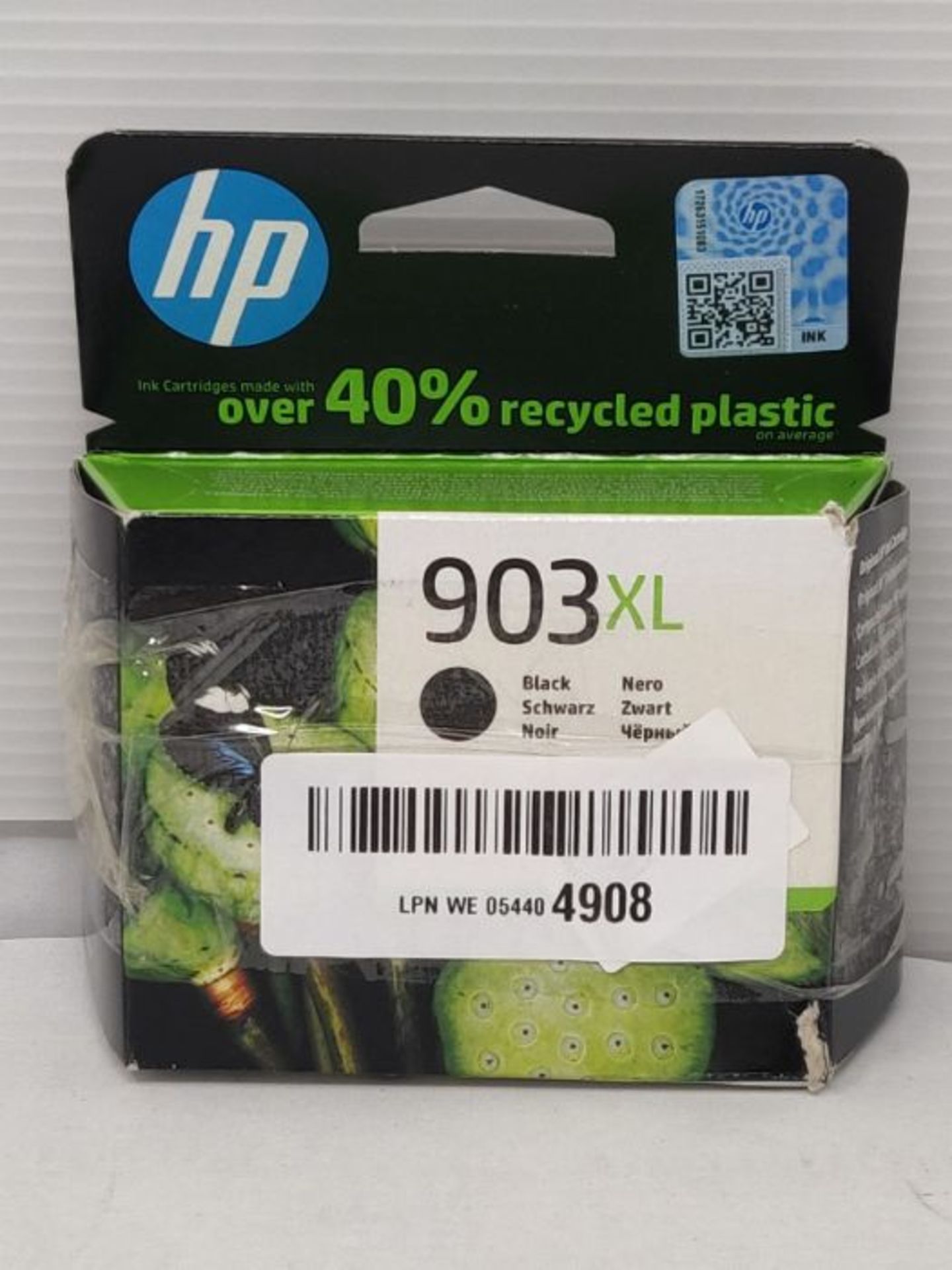 HP T6M15AE 903XL High Yield Original Ink Cartridge, Black, Single Pack - Image 2 of 3