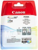 Canon PG510/ CL511 Ink Cartridges - Black/Colour