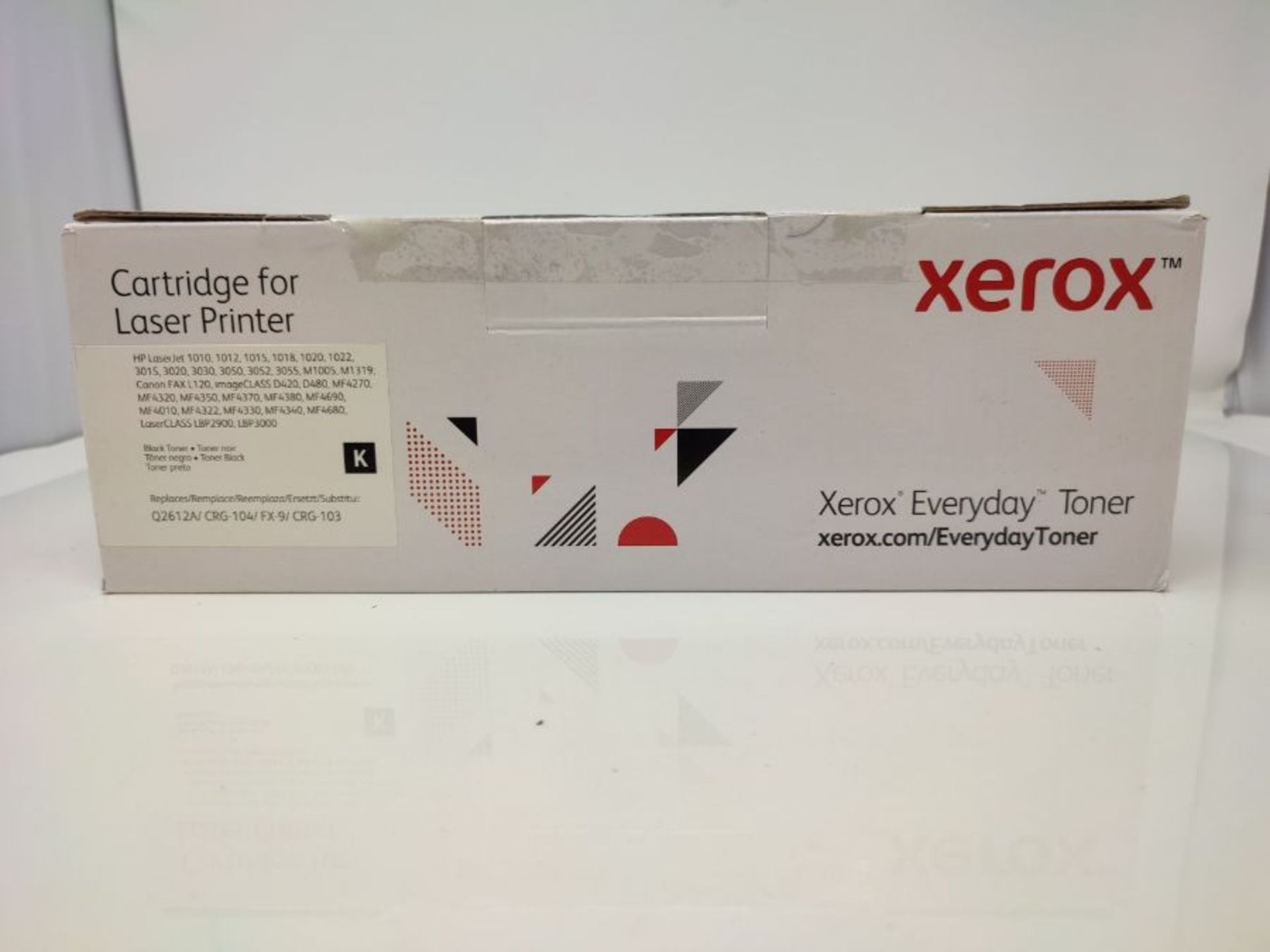 Everyday Black Standard Yield Toner from Xerox, replacement for HP Q2612A - 2000 pages - Image 2 of 3