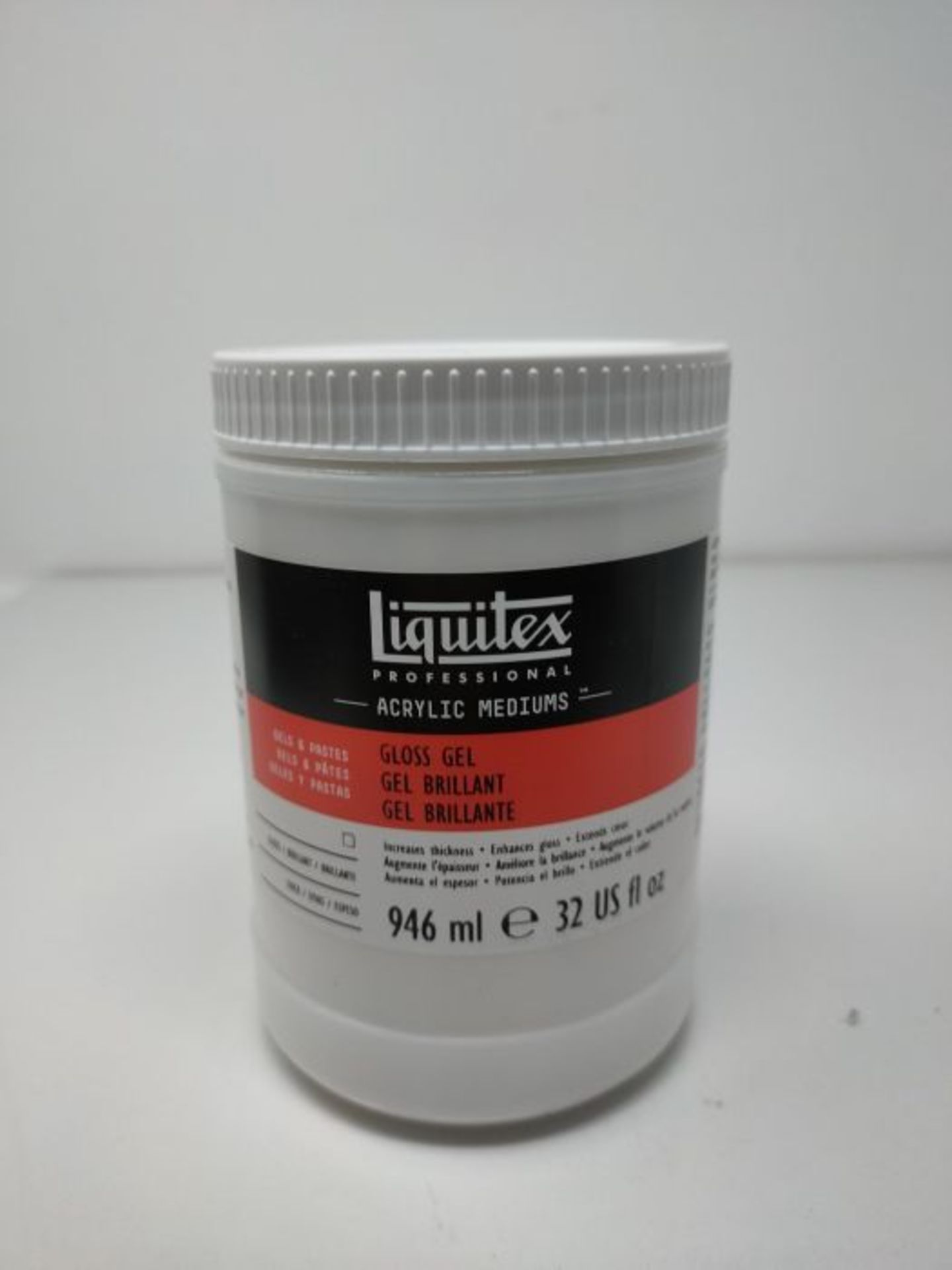 Liquitex Professional Gloss Gel Medium, 946 ml - Image 2 of 2