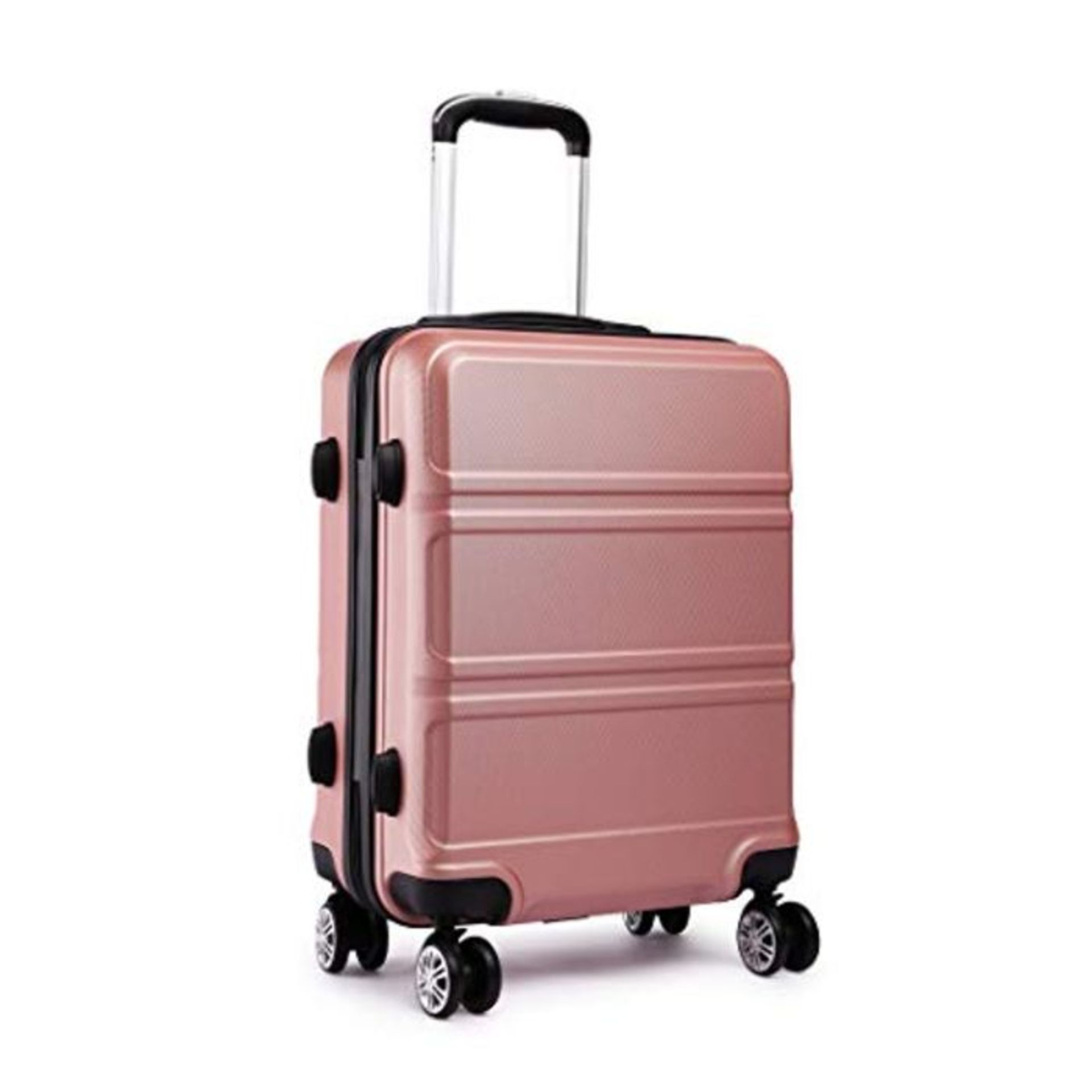 Kono Fashion Hand Luggage Lightweight ABS Hard Shell Trolley Travel Suitcase with 4 Wh