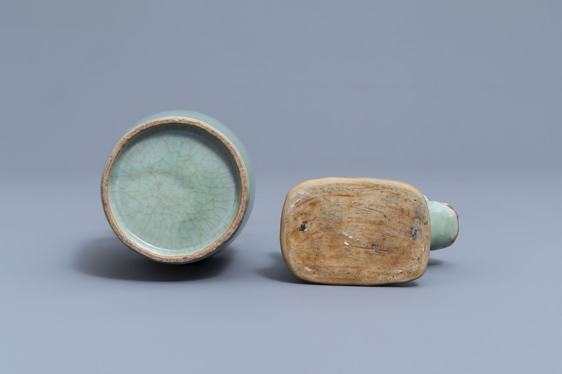 A varied collection of Chinese blue, white and celadon porcelain, Ming and later - Image 12 of 38