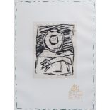 Pierre Alechinsky (1927): Untitled, etching and aquatint, ed. 4/90, dated 1988