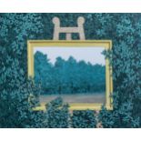 Rene Magritte (1898-1967, after): 'La Cascade', lithograph in colours, ed. 230/300, dated 2003