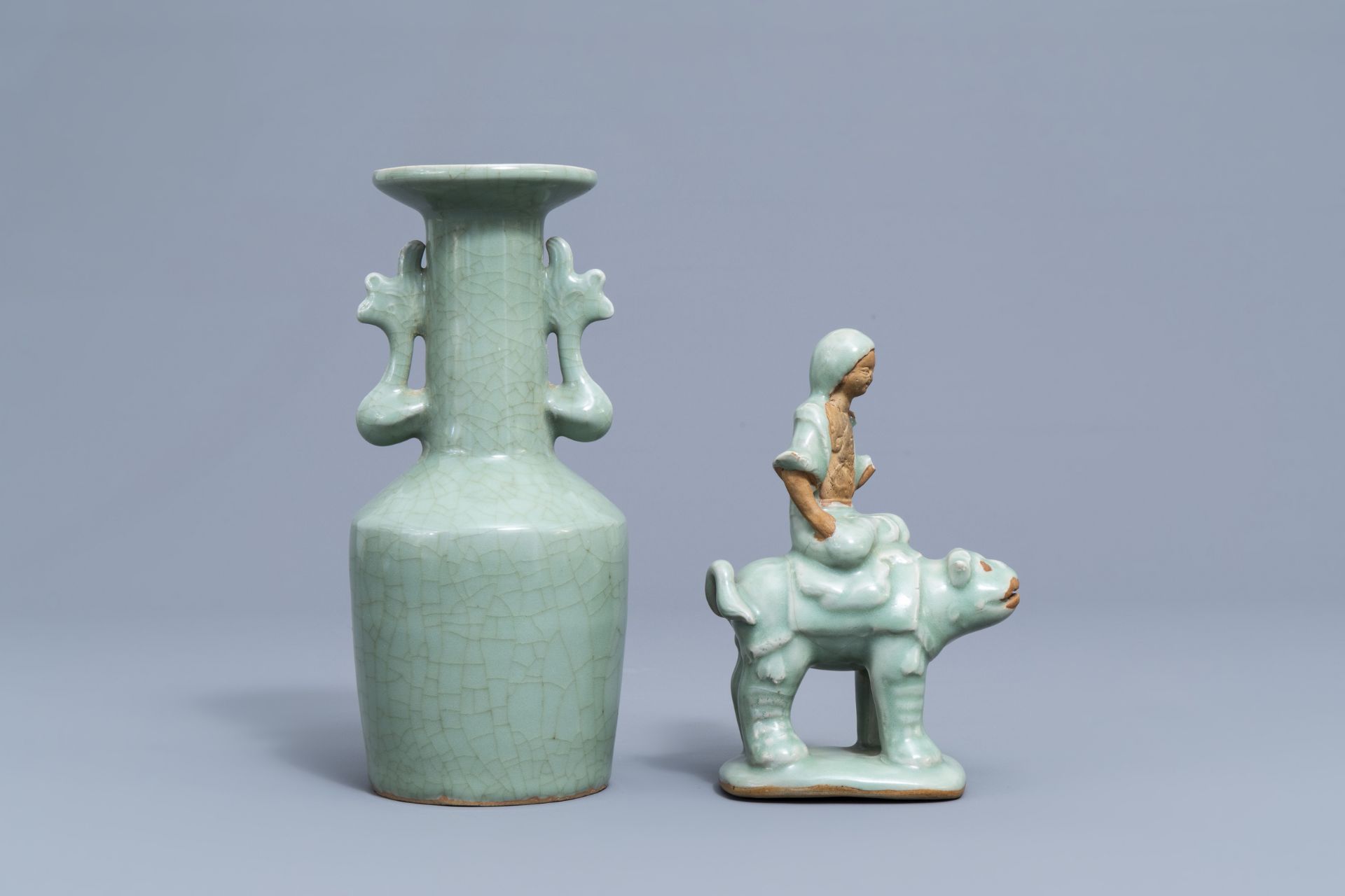 A varied collection of Chinese blue, white and celadon porcelain, Ming and later - Image 3 of 38