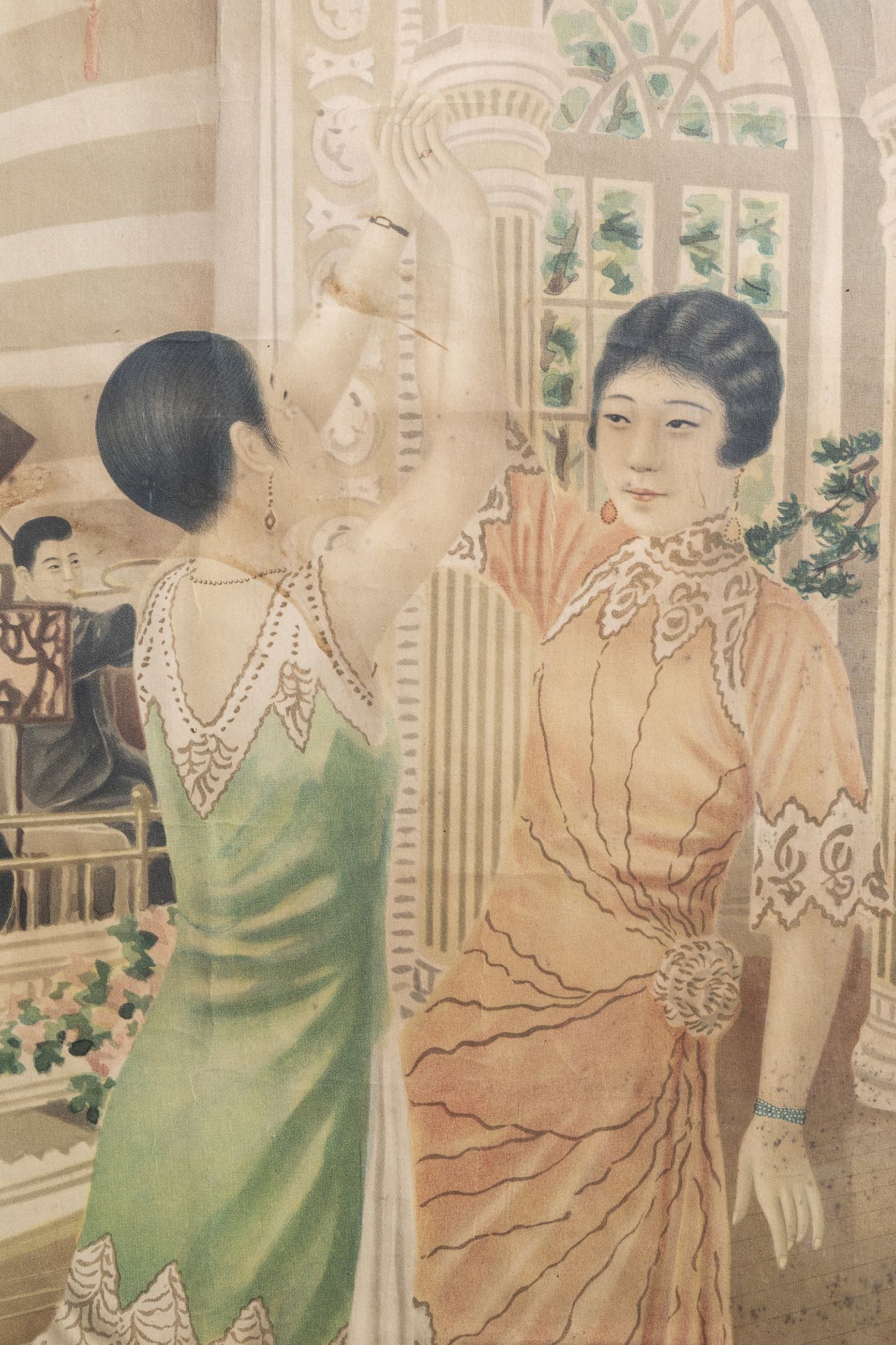 Two Chinese Art Deco advertising posters, Republic, second quarter of the 20th C. - Image 8 of 8