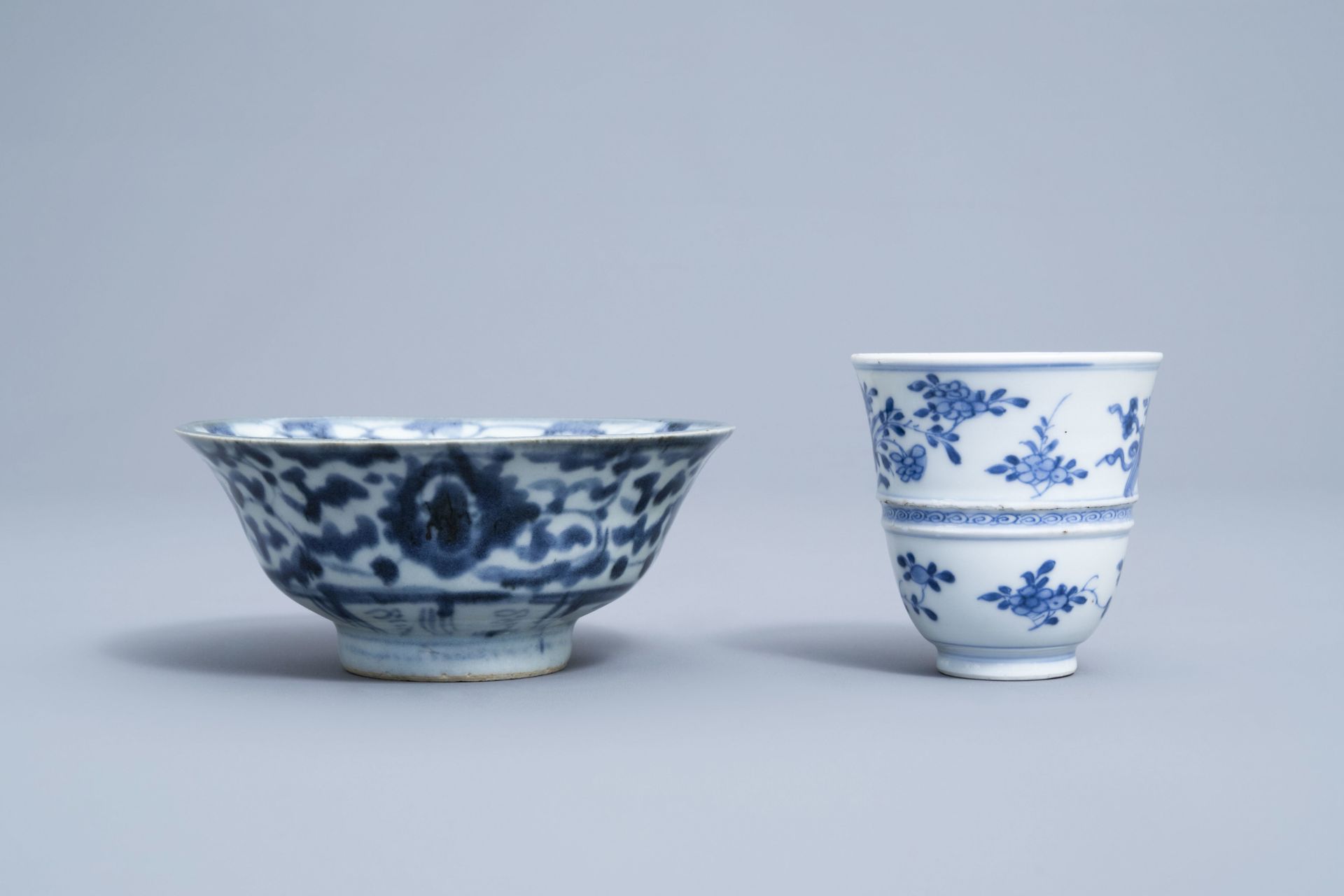 A varied collection of Chinese blue and white porcelain, 18th C. and later - Image 26 of 54