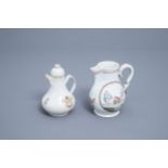 Two Chinese famille rose jugs with European design, Qianlong