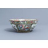 A Chinese Canton famille rose bowl, 19th C.