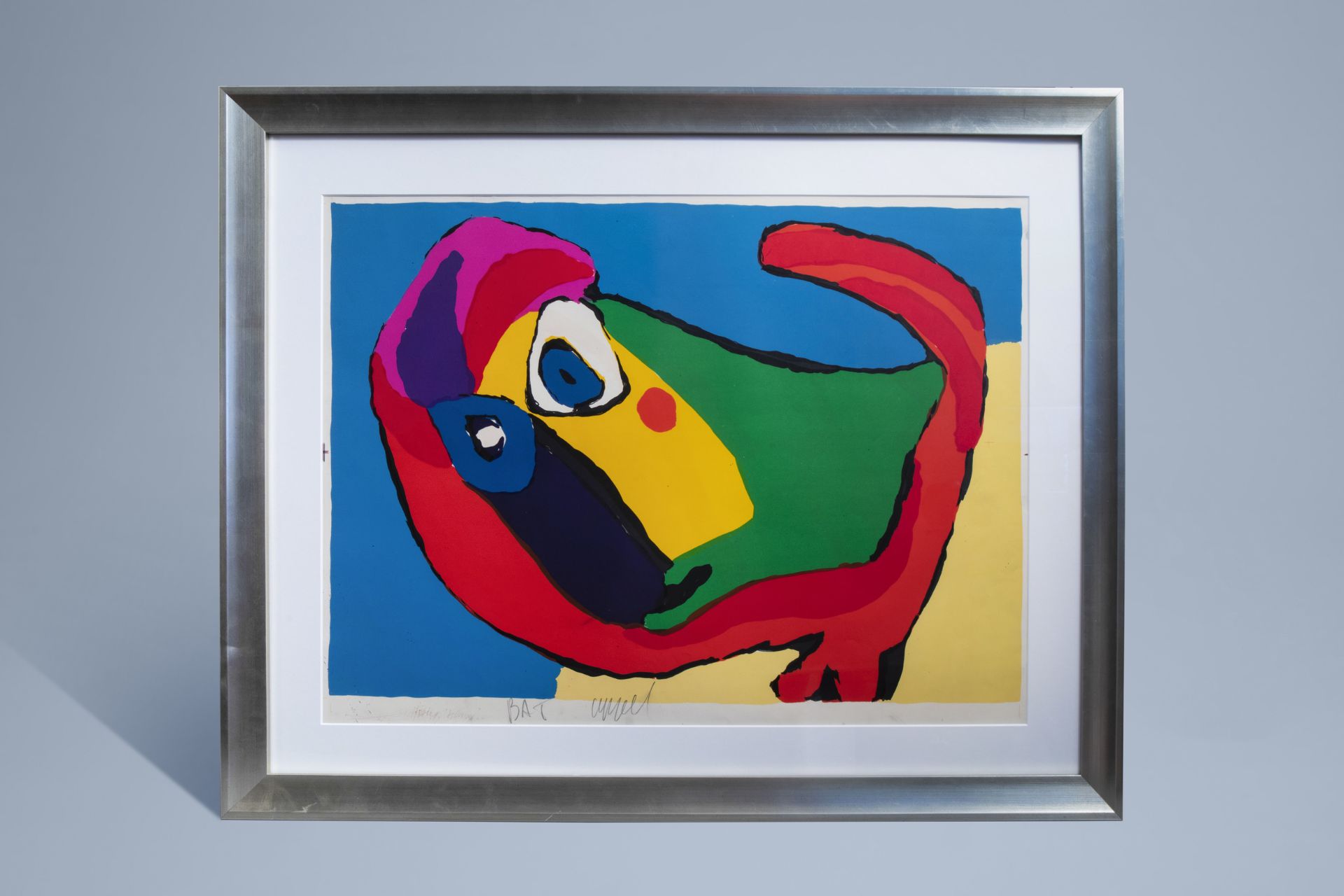 Karel Appel (1921-2006): Untitled, lithograph in colours - Image 2 of 6