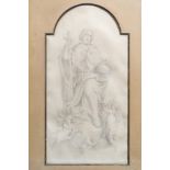 European school: Saint James the Great, pencil on paper, 18th/19th C.