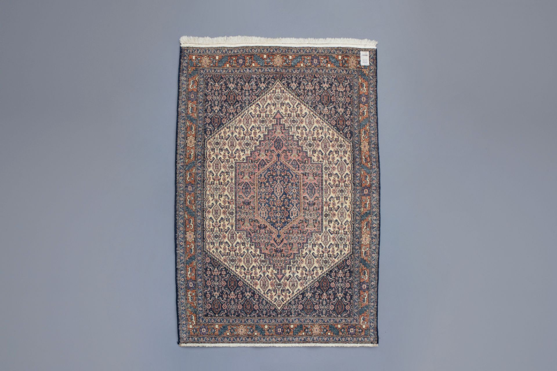 An Oriental rug with different designs, wool on cotton, Bidjar, 20th C. - Image 2 of 3