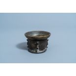 A French bronze mortar, 17th C.