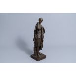 After the antique: Diana de Gabies, patinated bronze, 19th/20th C.