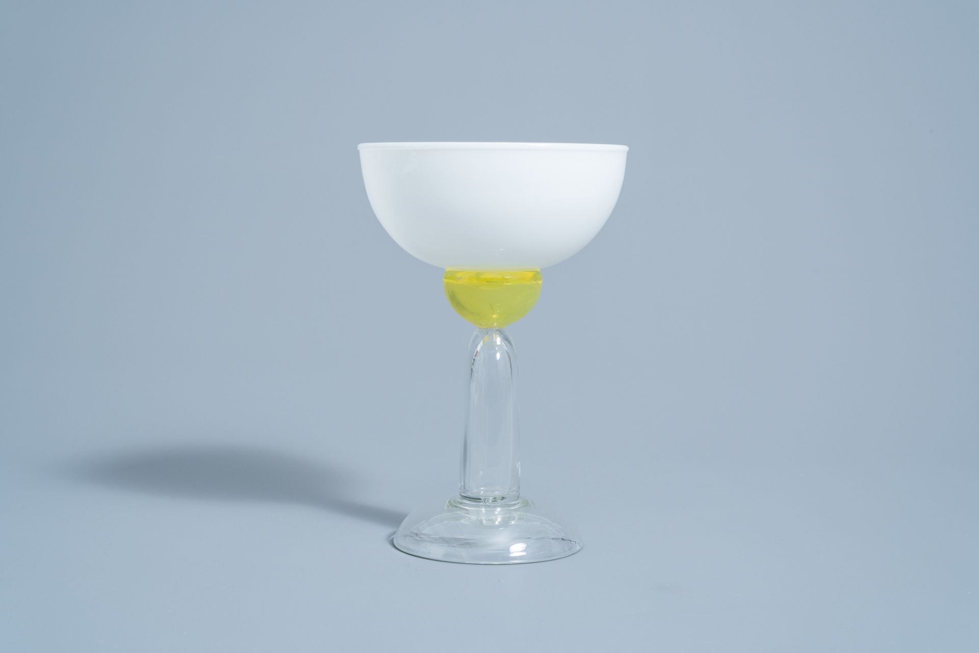 Marco Zanini (1954): 'Beltegeuse' Murano glass glass for Memphis Milano by Toso Vetri d'Arte, [1983] - Image 5 of 9