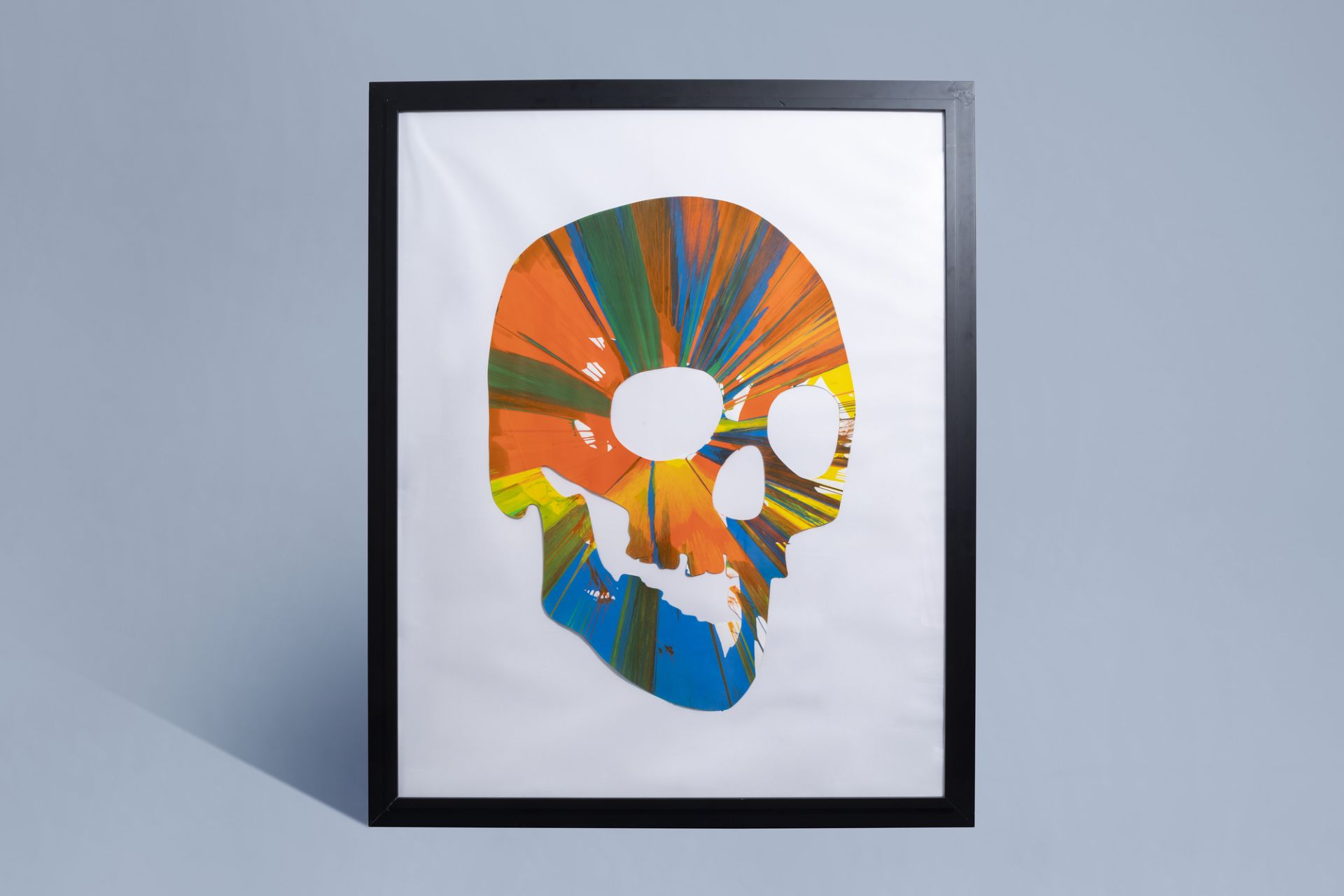 Damien Hirst (1965): Spin Skull, acrylic on paper, dated 2009 - Image 2 of 6