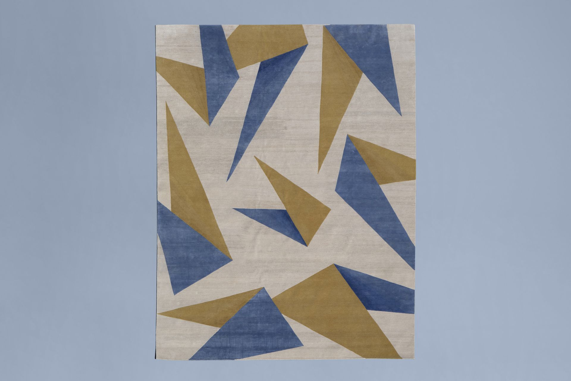 A 'Dipped Origami' rug, Himalayan wool, silk and aloe, cc-tapis, Milan-Nepal, 21th C.