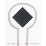 Dan Van Severen (1927-2009): 'Het beste voor 1963', ink and watercolour on paper, dated 1963