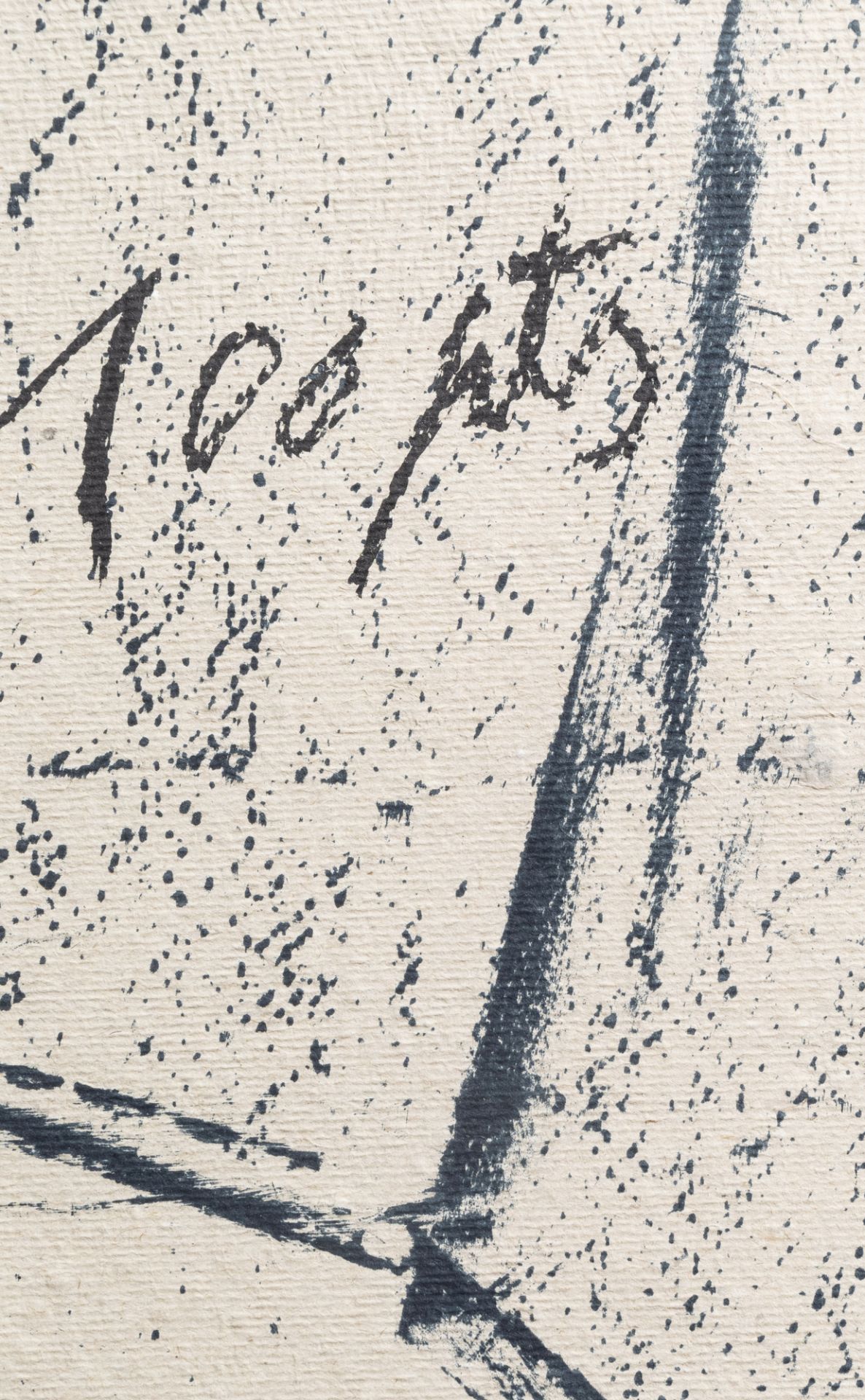 Antoni Tapies (1923-2012): 'Llambrac 12', serigraph, (1975) - Image 4 of 5