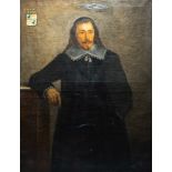 Flemish school, in the manner of Thomas De Keyser (1596-1667): Portret of a gentleman, oil on canvas