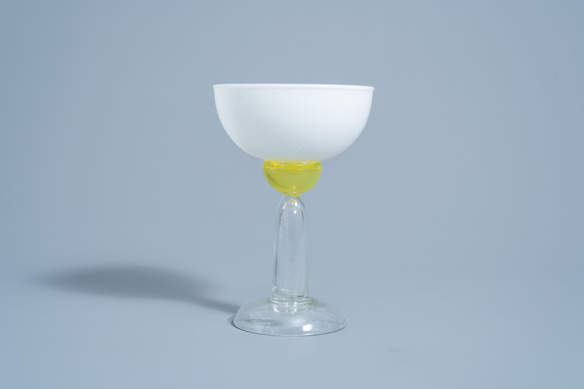 Marco Zanini (1954): 'Beltegeuse' Murano glass glass for Memphis Milano by Toso Vetri d'Arte, [1983] - Image 6 of 9
