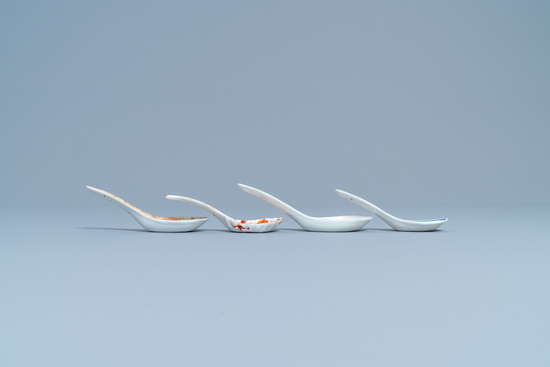 Four various Chinese spoons, 19th/20th C. - Image 6 of 6