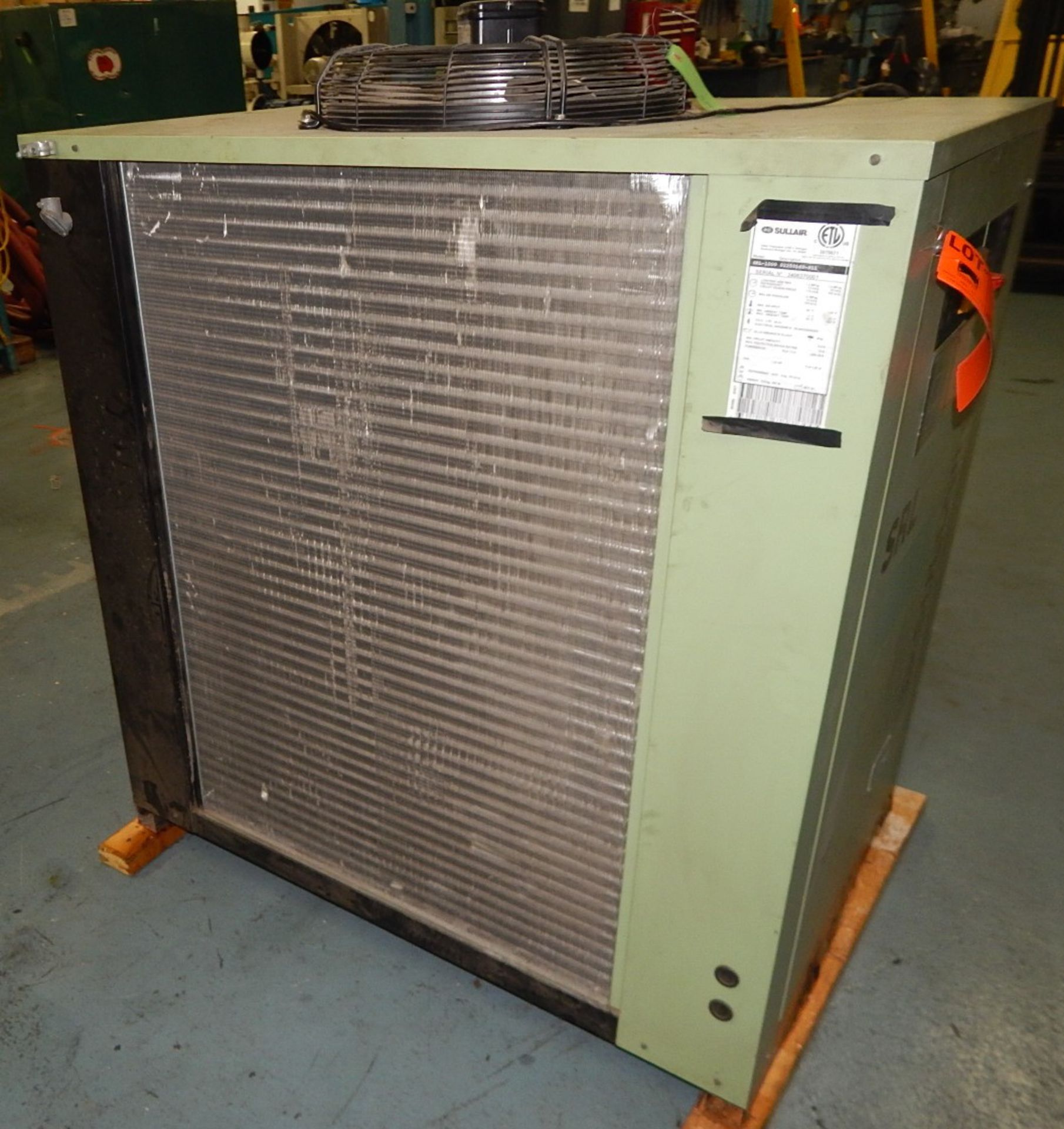 SULLAIR SLR-1000 REFRIGERATED AIR DRYER WITH 203 PSI, S/N: 3406370001 (CI) [RIGGING FEE FOR LOT #308 - Bild 4 aus 5