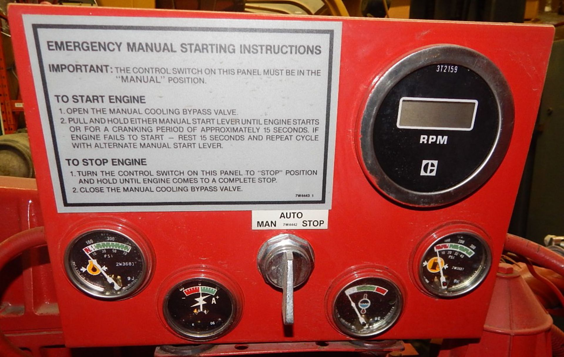 PEERLESS PUMP BAEE15 SKID-MOUNTED CENTRIFUGAL FIRE PUMP WITH 2500 GPM, 121 PSI, 2100 RPM, - Image 3 of 7