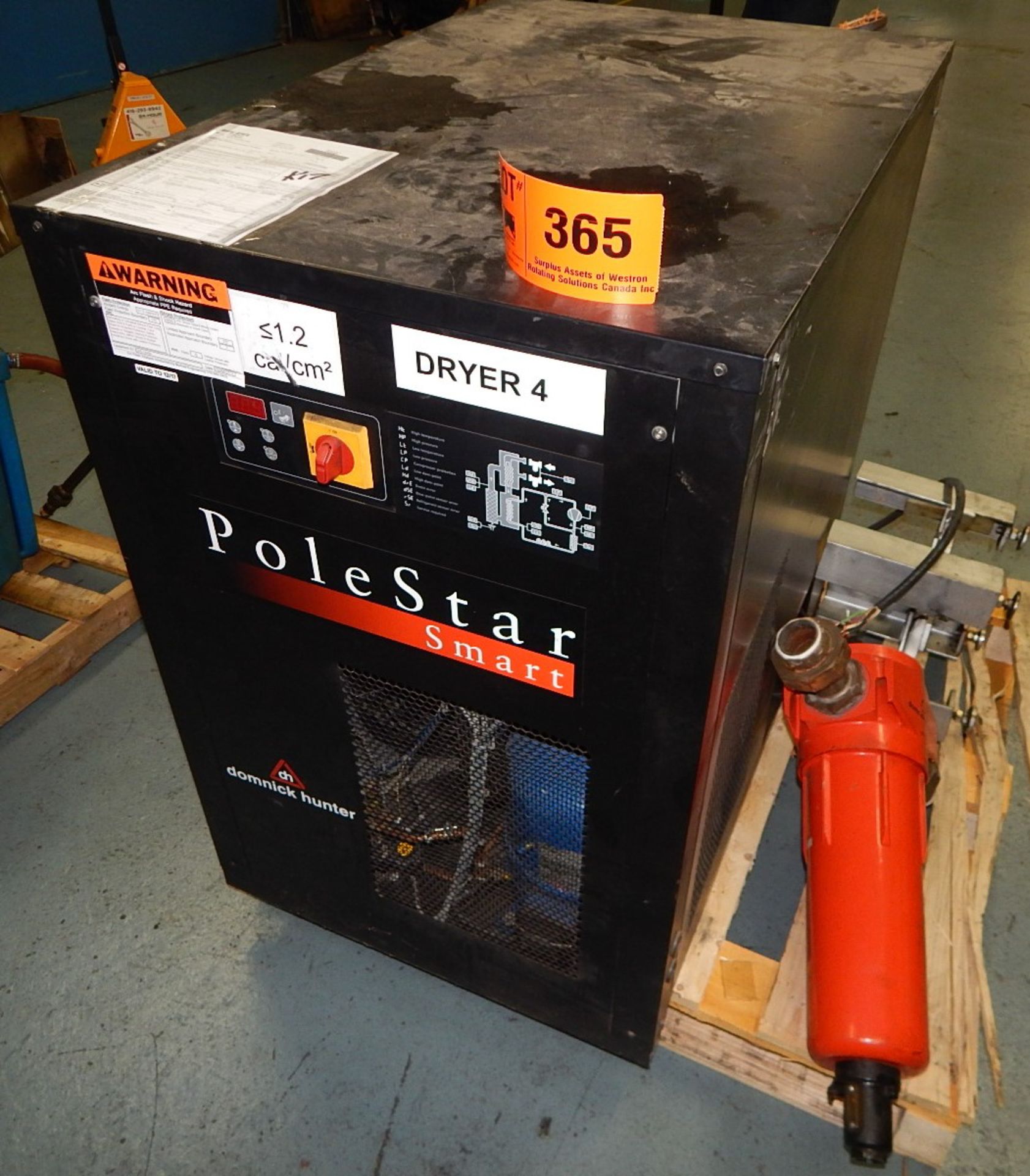 DOMNICK-HUNTER POLESTAR DRD325 REFRIGERATED AIR DRYER, S/N: 3762640001 (CI) [RIGGING FEE FOR LOT #