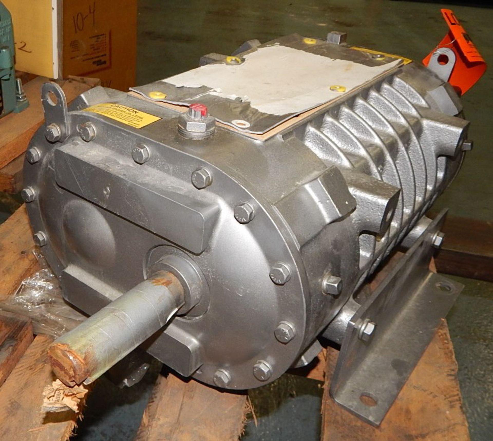 GARDNER DENVER INDUSTRIAL 45 SERIES BLOWER WITH 4000 MAX. RPM, S/N: S472769 (CI) [RIGGING FEE FOR - Image 2 of 4