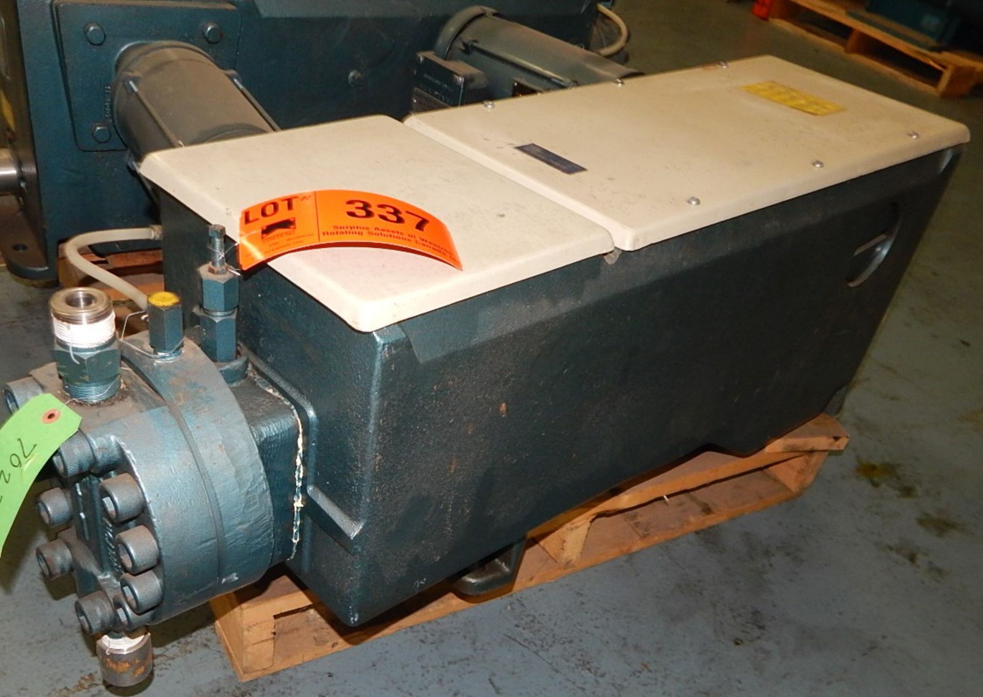 MILROYAL MC1-M40-D141 METERING PUMP WITH 54.5 GPH CAPACITY, 1440 PSI, S/N: C14663-2 (CI) [RIGGING - Image 2 of 4