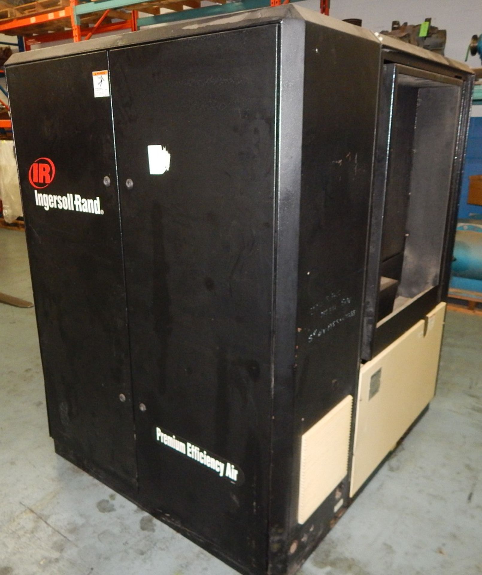 INGERSOLL-RAND IRN50H-CC ROTARY SCREW AIR COMPRESSOR WITH 50 HP, 145 PSI, S/N: NV1358U02255 (CI) [ - Image 4 of 5