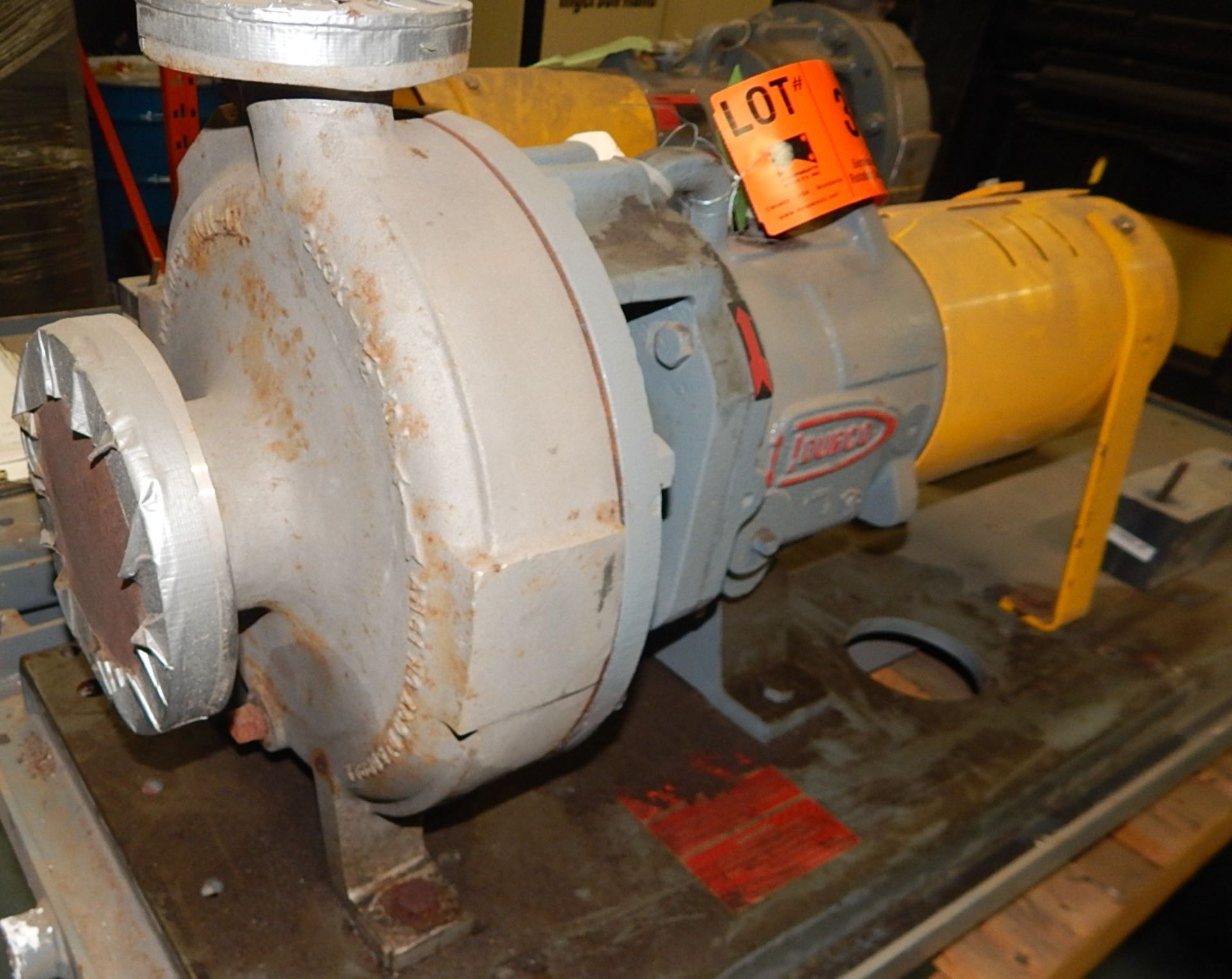 FLOWSERVE 2K3X1.5-10ARV CENTRIFUGAL PUMP WITH 1700 RPM, 70 USGMP, S/N: B020232-17 (CI) [RIGGING - Image 2 of 4
