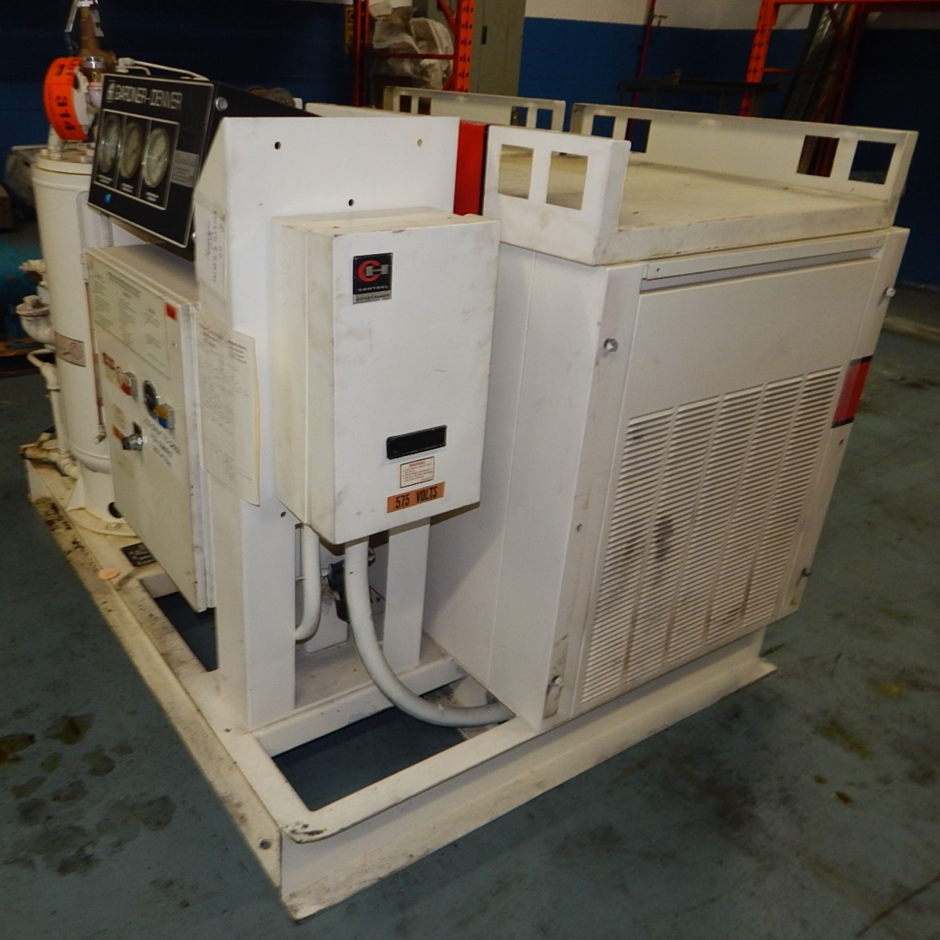 GARDNER DENVER EBHSJD ELECTRA- SAVER II LIQUID-COOLED ROTARY SCREW AIR COMPRESSOR WITH 50 HP, 100 - Image 4 of 7