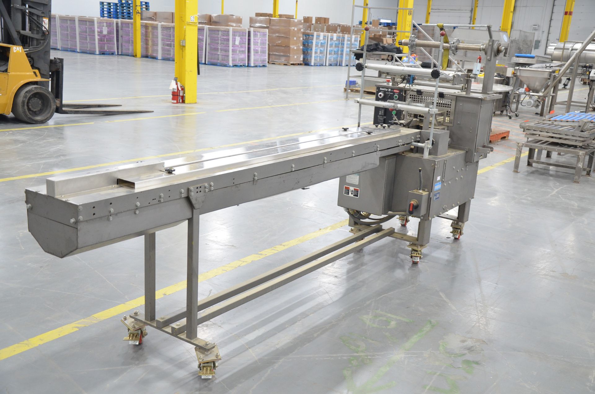 DOBOY SCOTTY II HORIZONTAL FLOW WRAPPER WITH 20-60 PACKAGES PER MINUTE CAPACITY, WEINVIEW RETROFIT - Image 6 of 8