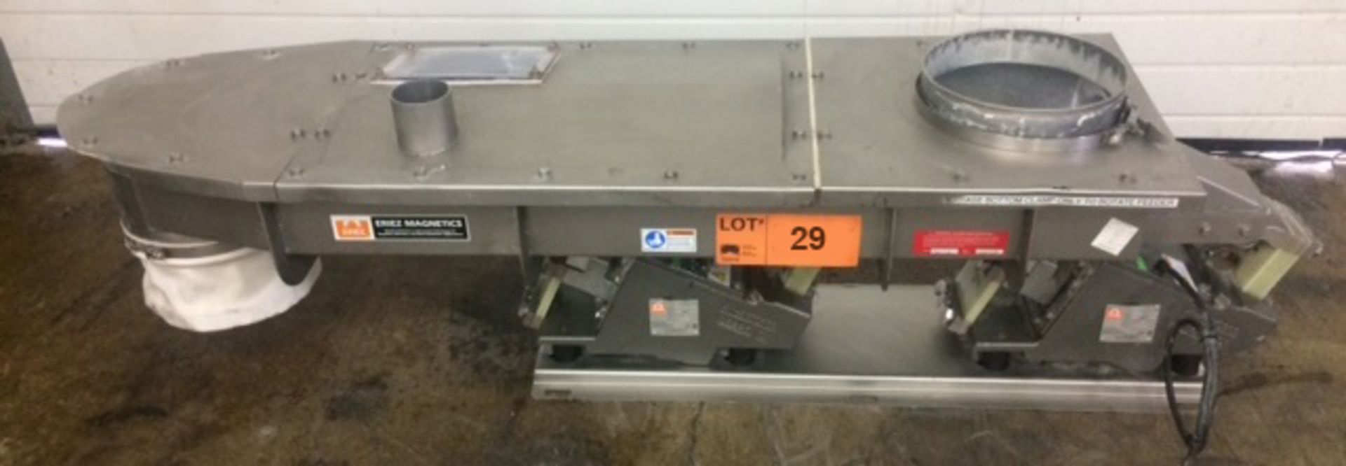 ERIEZ MAGNETICS VIBRATORY CONVEYOR, S/N: N/A [OPTIONAL PACKAGING FEE $25 USD + APPLICABLE TAXES -