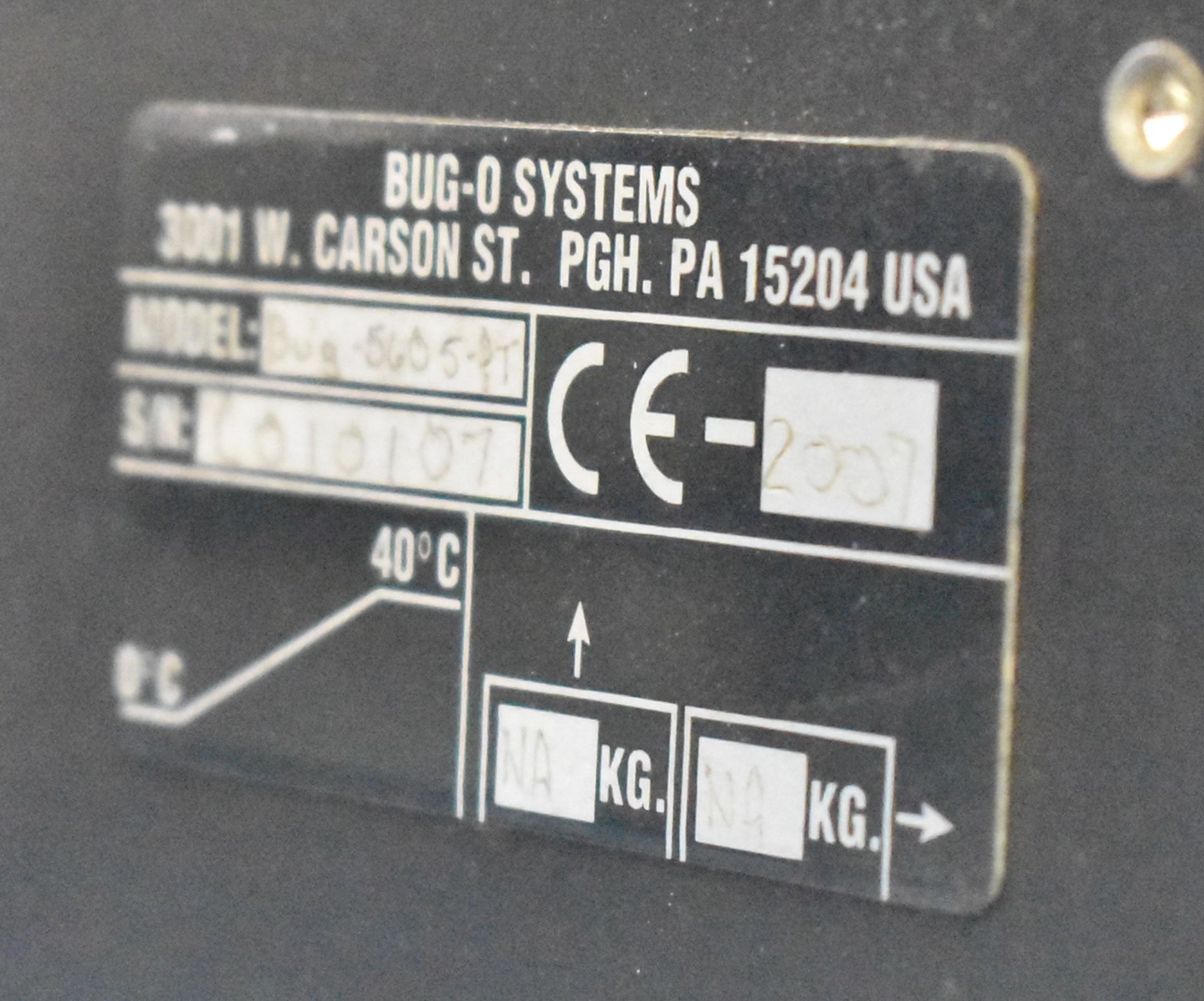 CYPRESS PLASMA CUTTING SYSTEM WITH BUG-O SE0-4400 PL PLASMA CUTTER AND TRACK SYSTEM, 20" 3-JAW - Image 4 of 6