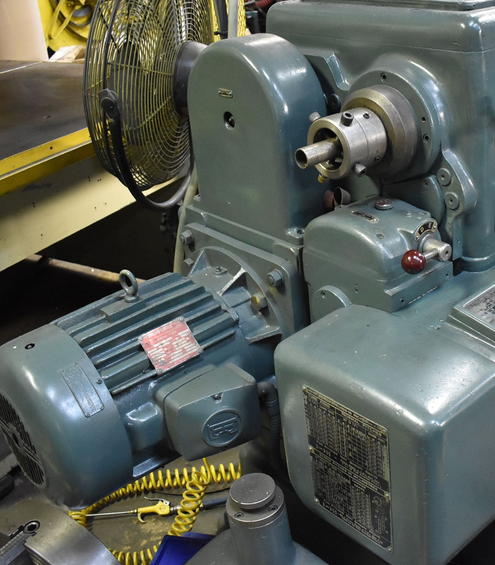 DEAN, SMITH & GRACE TYPE 17 GAP BED ENGINE LATHE WITH 17" SWING, 72" BETWEEN CENTERS, 3" SPINDLE - Image 13 of 14