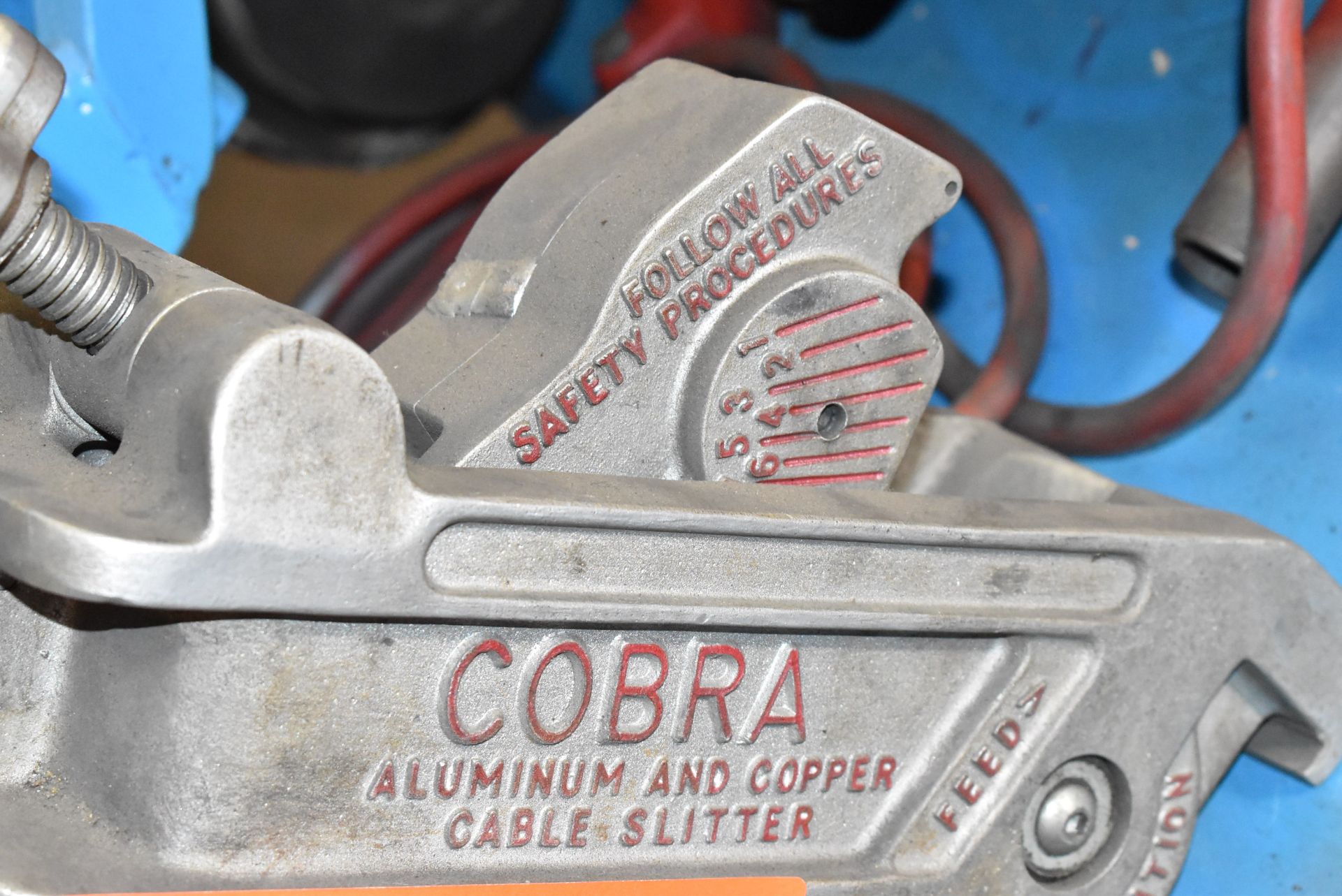 COBRA ALUMINUM AND COPPER CABLE SLITTER, S/N: N/A - Image 3 of 3