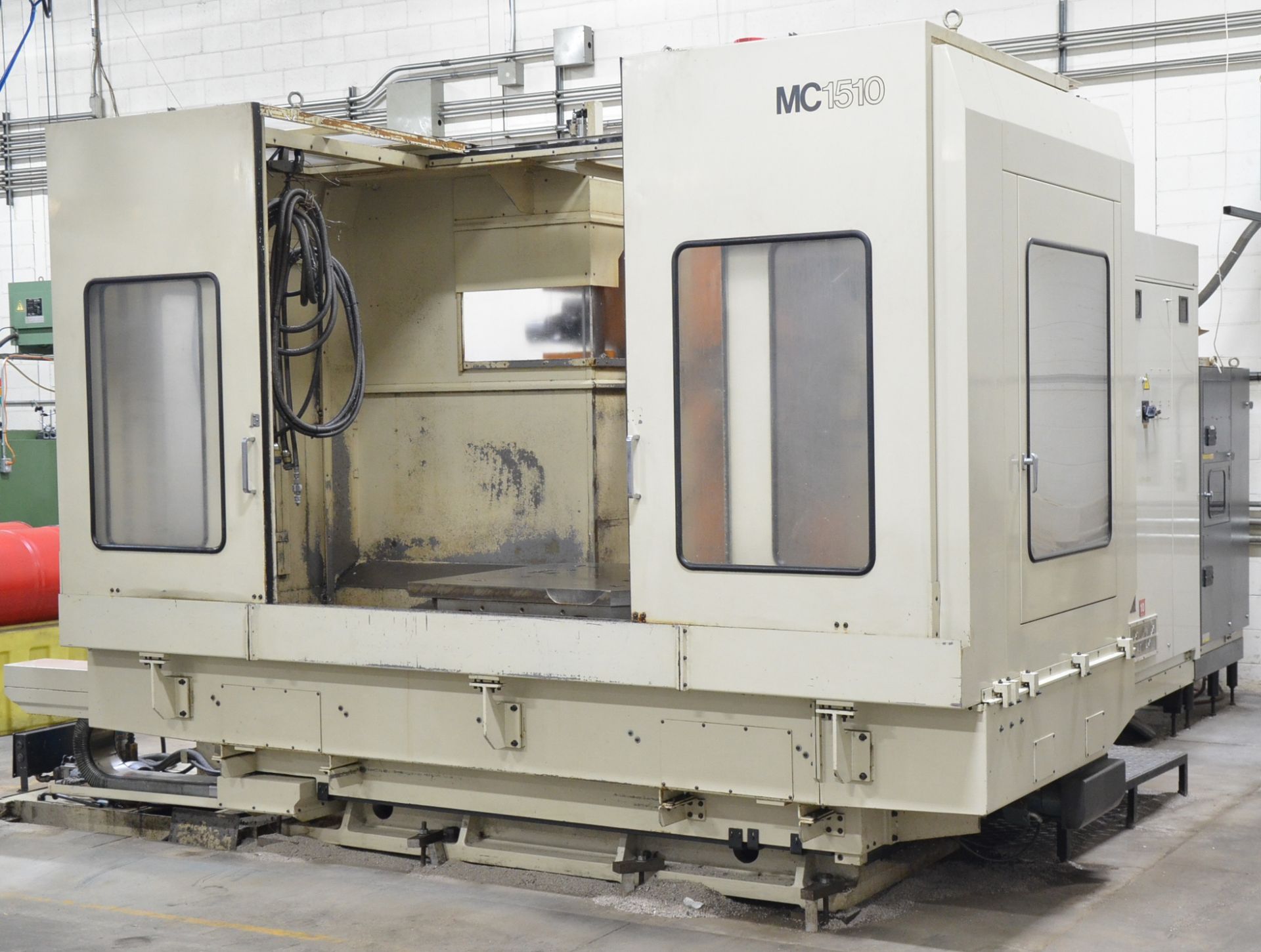 MAKINO MC-1510-A60 5 AXIS CNC HORIZONTAL MACHINING CENTER WITH FANUC SERIES 15-M CNC CONTROL, 40”